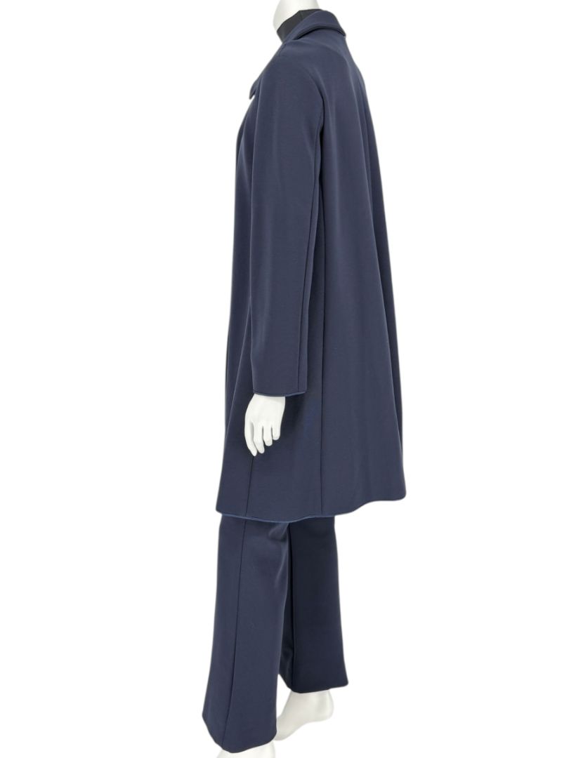 Pamella Roland Navy Pantsuit with Longline Jacket – Large