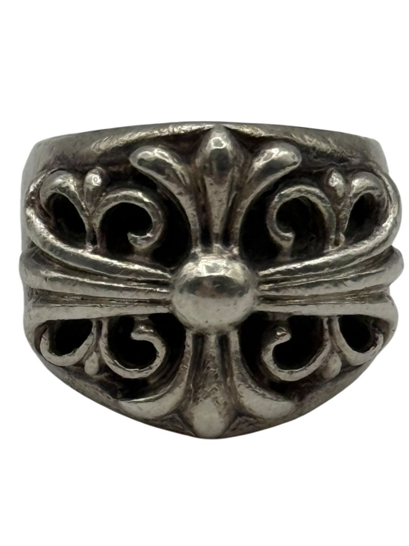 Chrome Hearts Keeper Sterling Silver Ring – Size 12