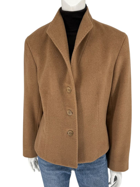 Lafayette 148 New York Camel Hair Jacket – Size 12
