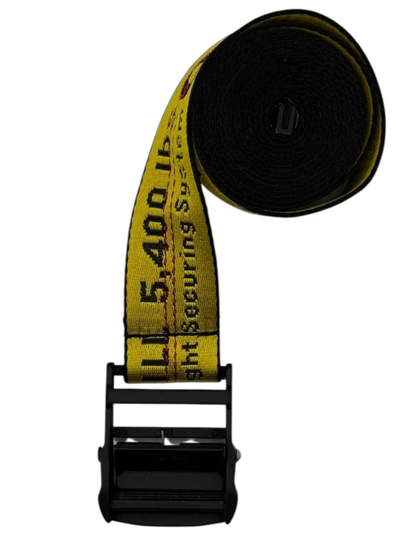 Off-White “Industrial” Logo Belt by Virgil Abloh – Pristine Condition, With Dust Bag