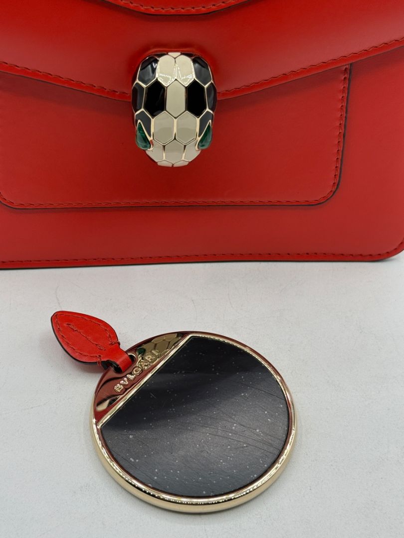 Bvlgari ‘Serpenti Forever’ Small Top Handle Bag