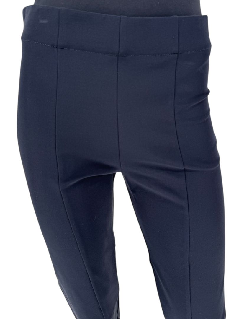 Maria Cornejo Navy Stretch Slim Pants – Size 10