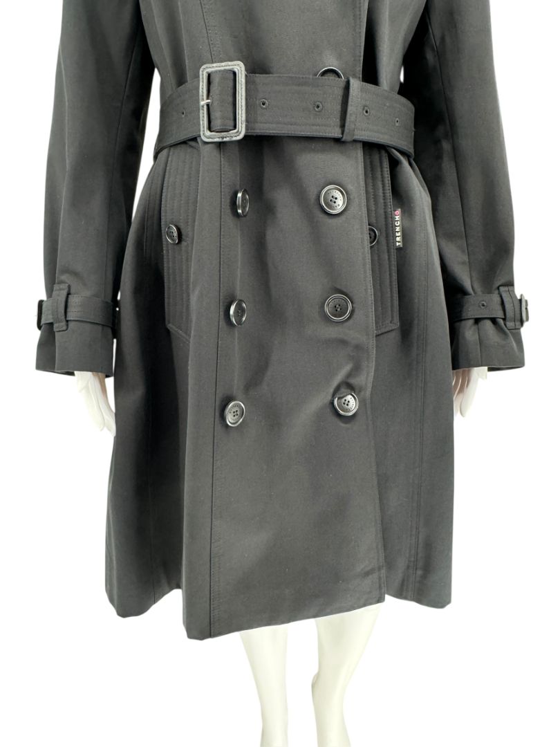 NWT Trench London “The Queen” Classic Tailored Trench Coat – Size XL