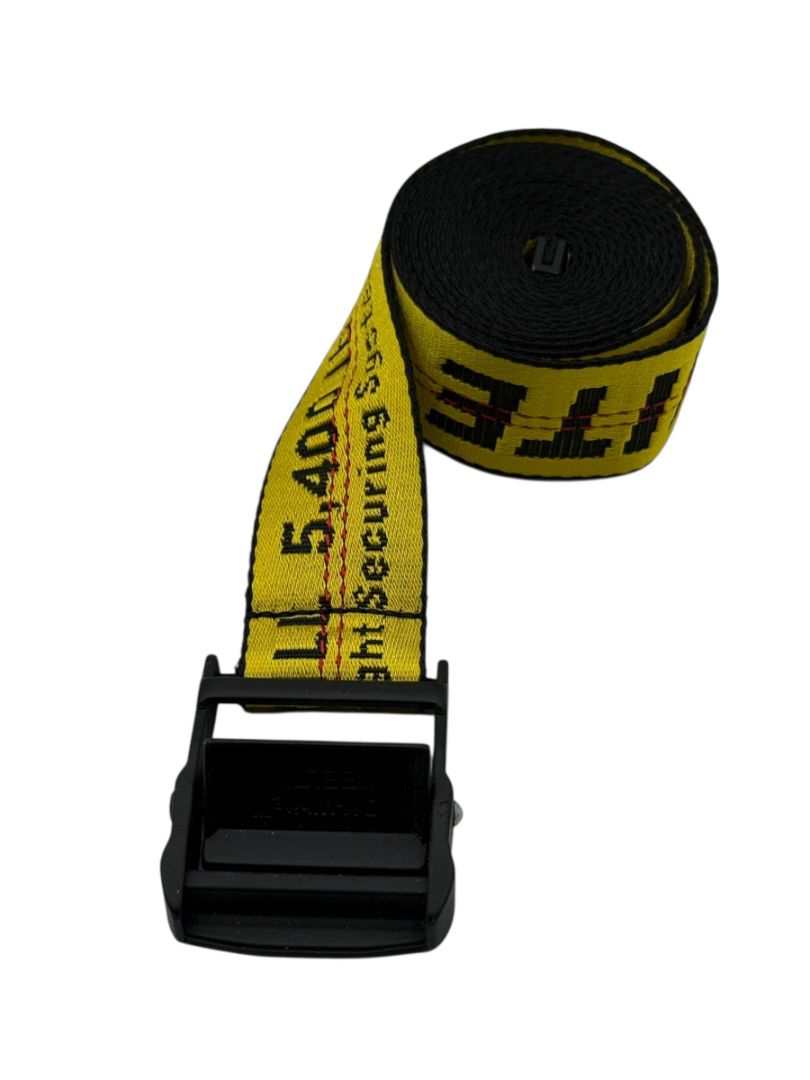 Off-White “Industrial” Logo Belt by Virgil Abloh – Pristine Condition, With Dust Bag