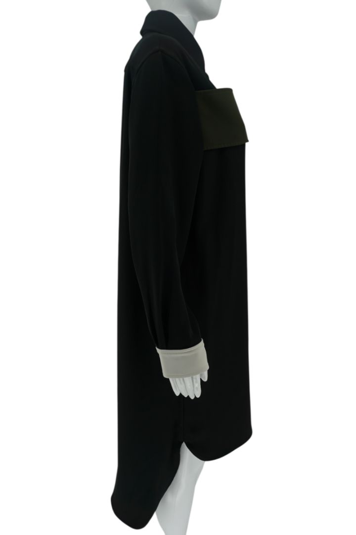 Plan C Contrast Panel Shirt Dress - Size IT 40 / US 4–6