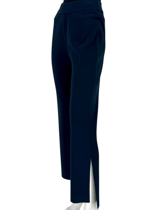 Stella McCartney Navy Split-Hem Trousers - Size IT 46
