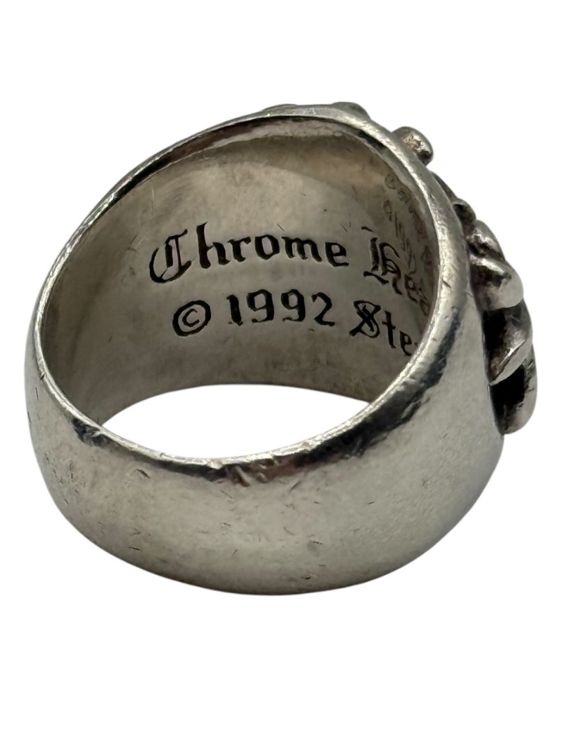 Chrome Hearts Keeper Sterling Silver Ring – Size 12