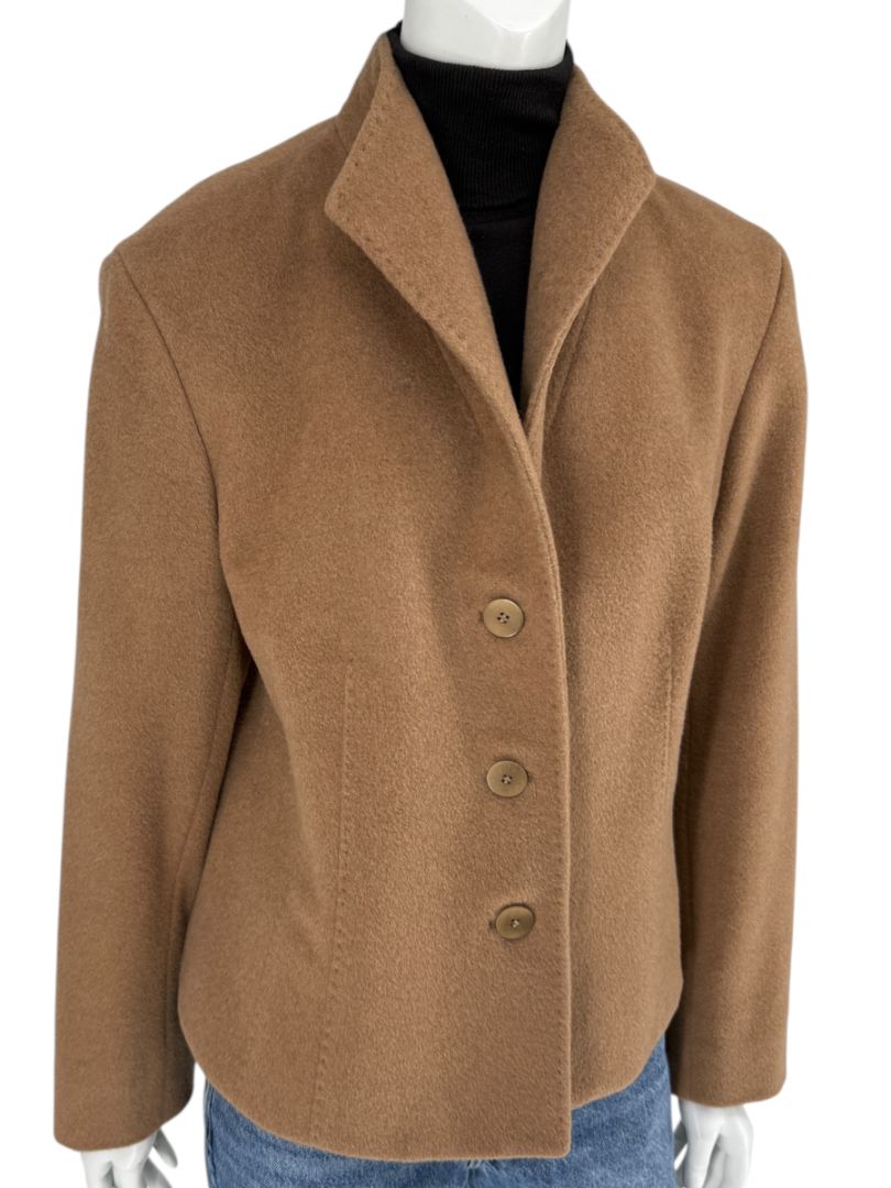 Lafayette 148 New York Camel Hair Jacket – Size 12