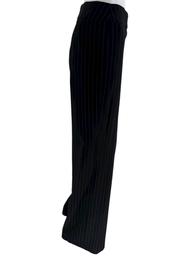 Armani Collezioni Charcoal Pinstripe 3-Piece Suit – Size 12