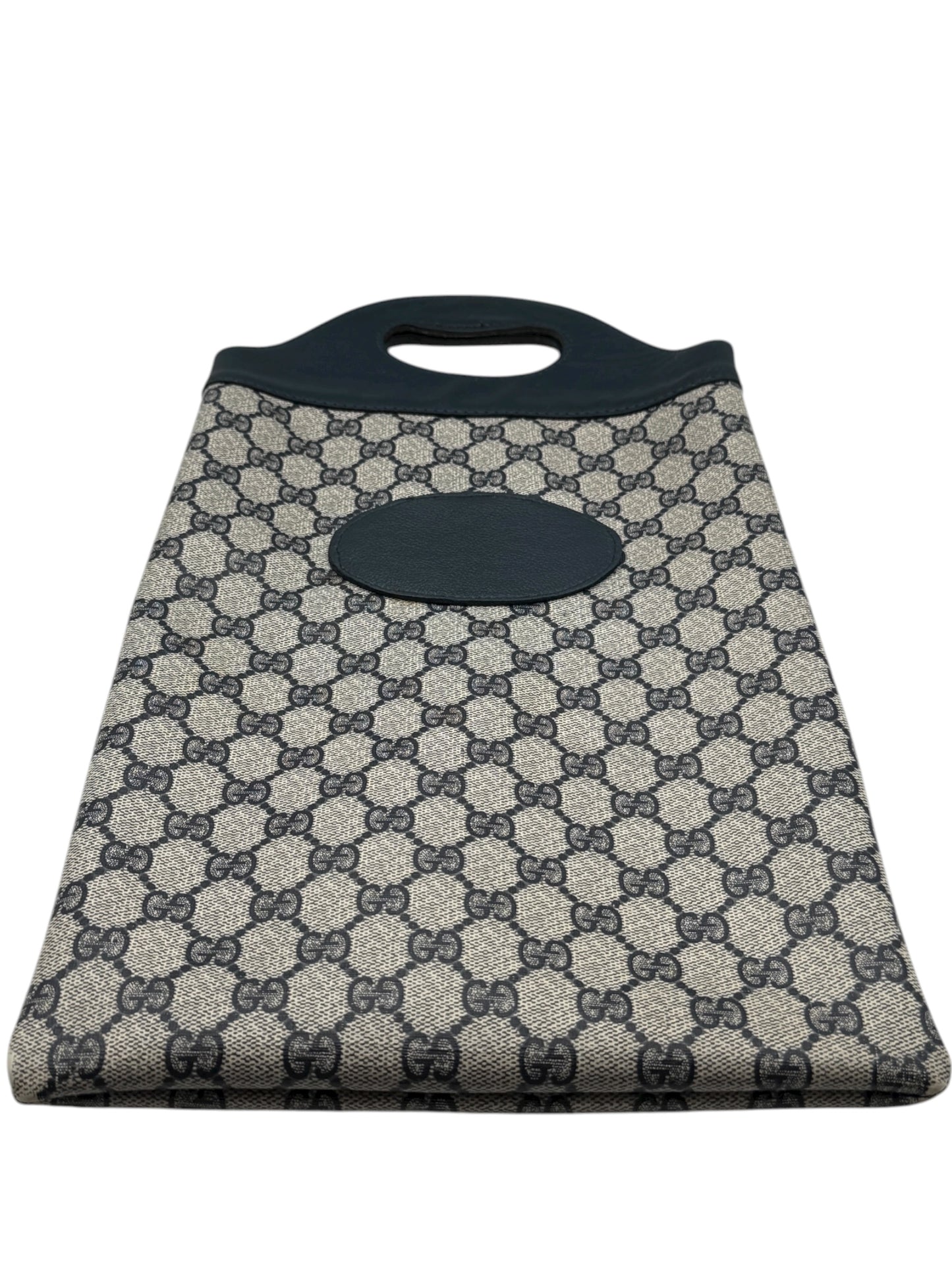 Gucci Vintage GG Canvas &  Leather Champagne Bottle Carrier – Made in Italy