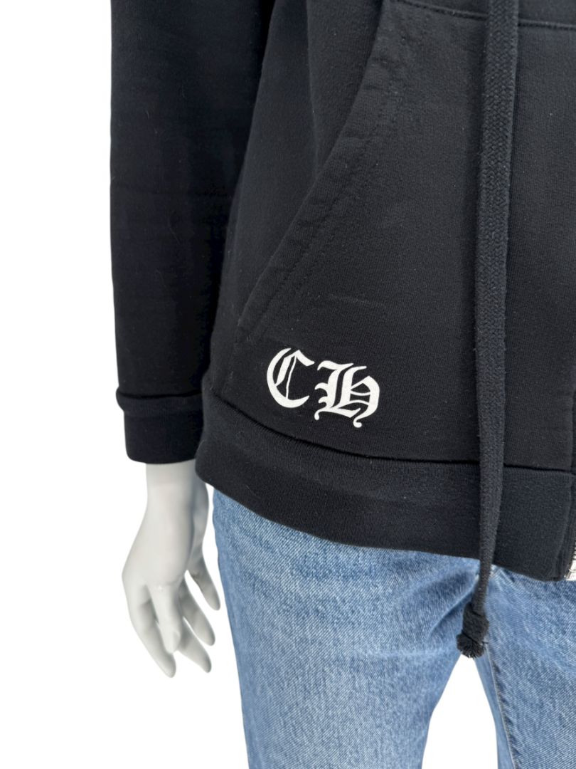 Chrome Hearts Black Zip Hoodie – Size M (Men's)