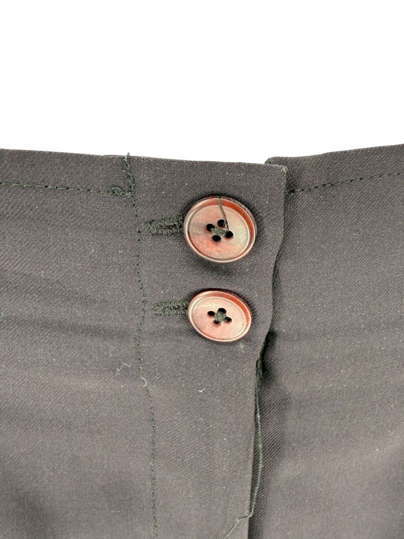 Ron Leal Aubergine Wool-Blend Two-Piece Set – Size 12