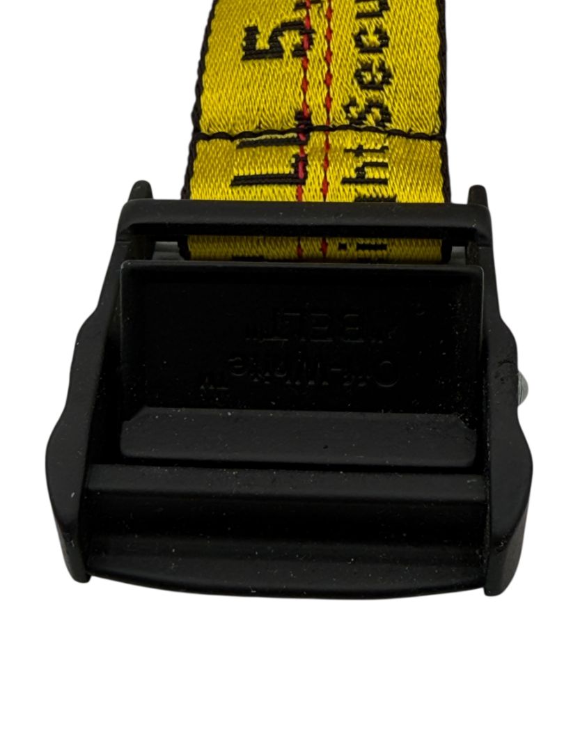 Off-White “Industrial” Logo Belt by Virgil Abloh – Pristine Condition, With Dust Bag