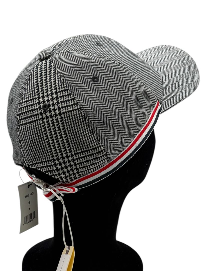 Thom Browne Classic 6-Panel Wool Baseball Cap – Brand New With Tags