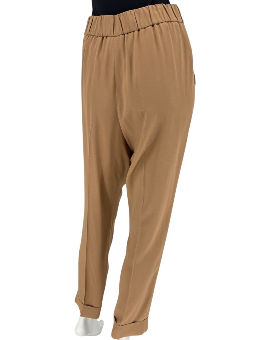 Akris Camel Cropped Trousers – Size US 10 / IT 46