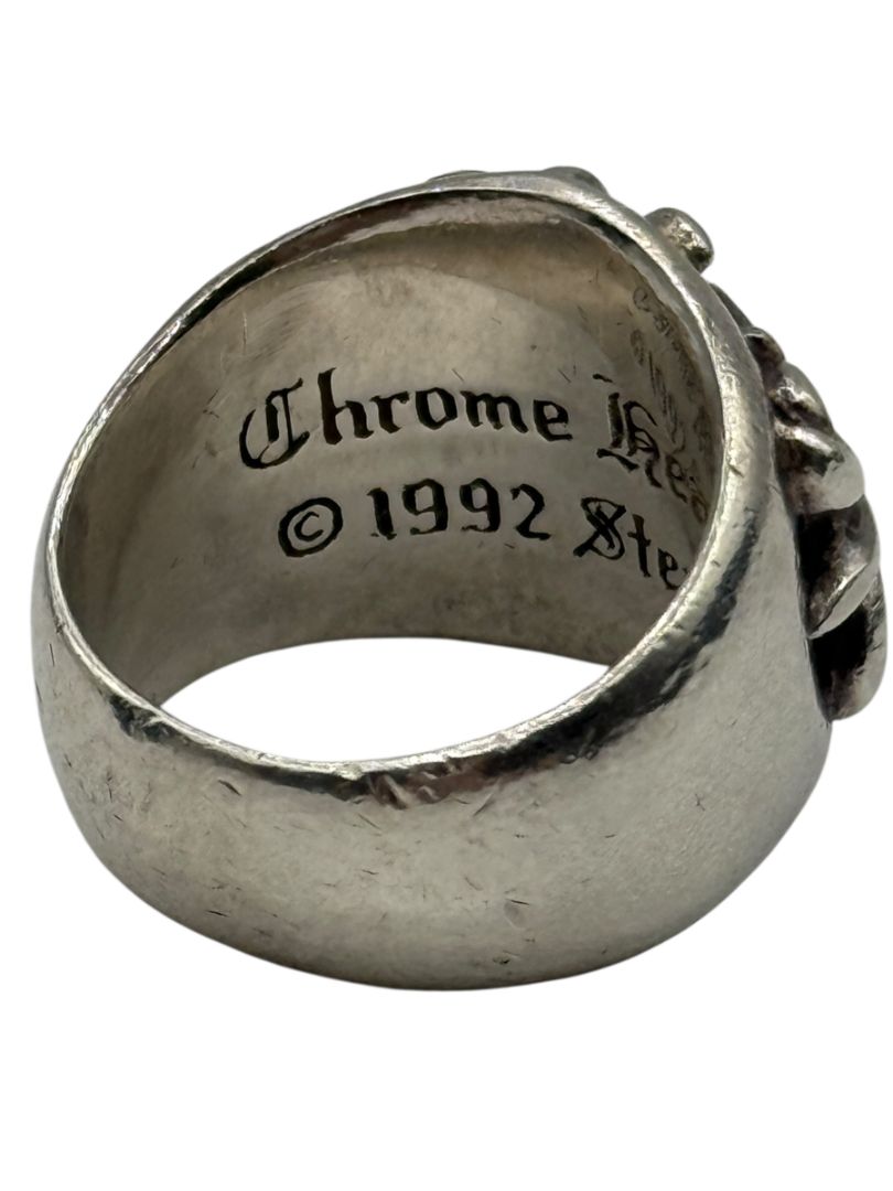 Chrome Hearts Keeper Sterling Silver Ring – Size 12