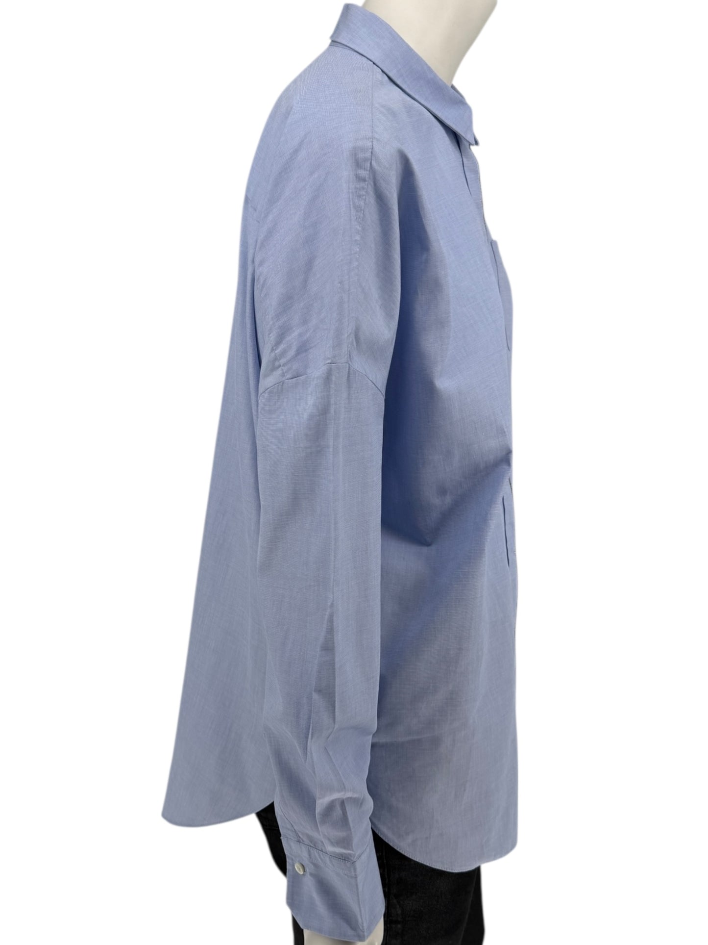 Brunello Cucinelli Light Blue Cotton Shirt – Size XL