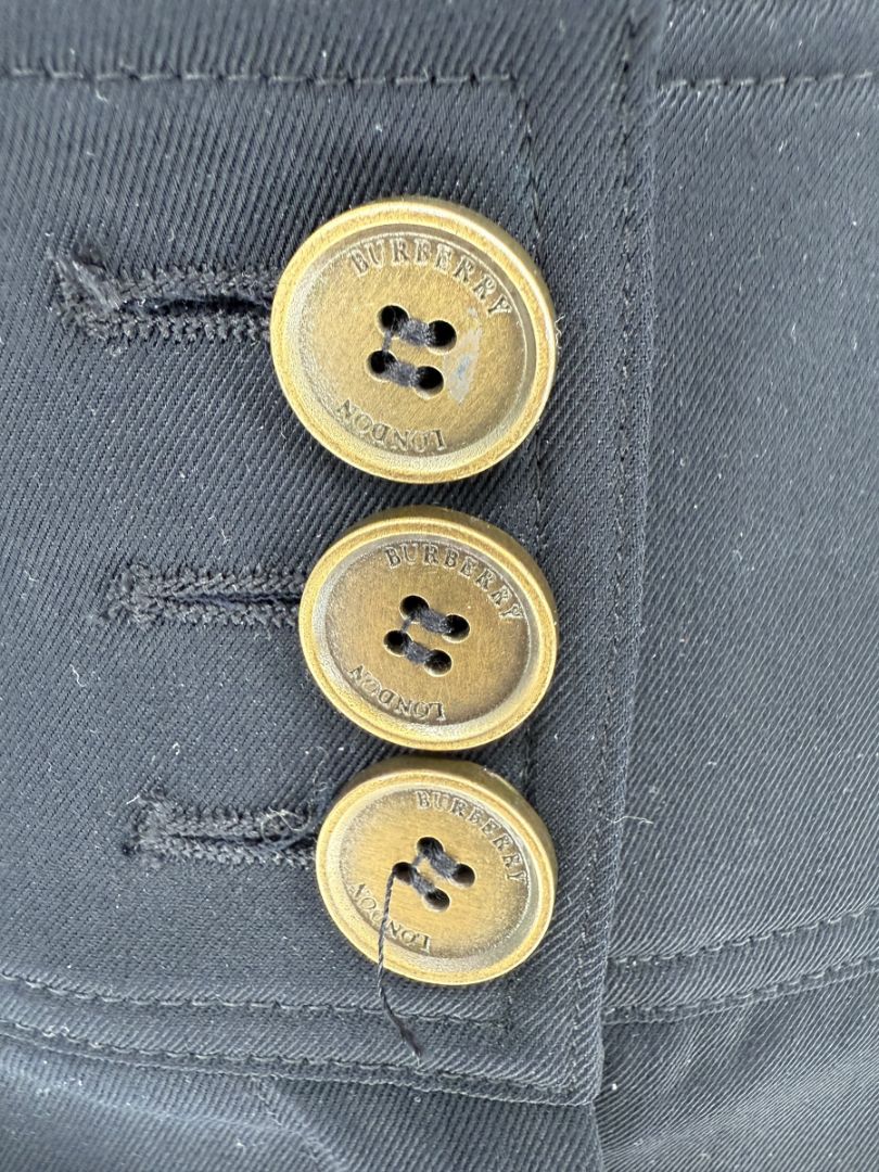 Burberry London Slim Fit Wool Blend Pencil Skirt - USA 12