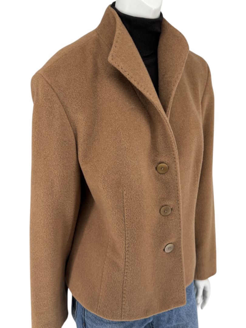 Lafayette 148 New York Camel Hair Jacket – Size 12