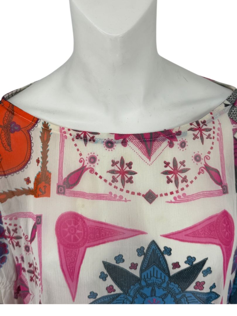 Christian Lacroix Jeans Multicolor Print Blouse – Size IT 44
