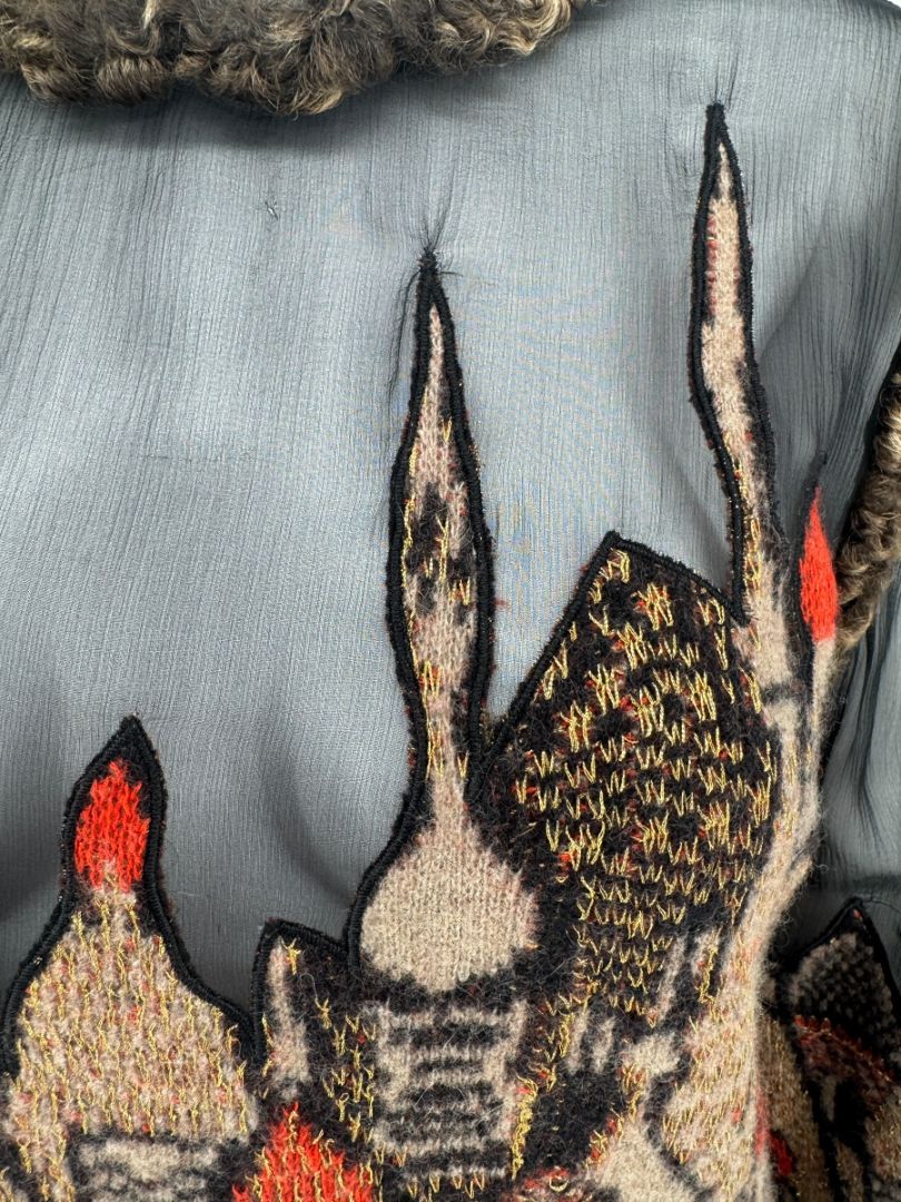 Chanel Paris–Moscow Wool-Blend Embroidered Mini Dress – Size 38 – Brand New With Tags