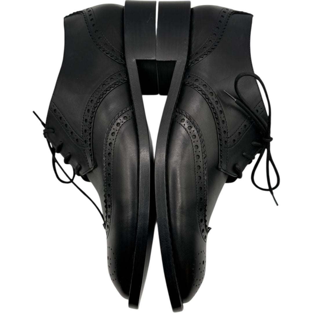 Saint Laurent Classic Wingtip Brogue Lace-Up Oxfords – Size 40 (Men's)
