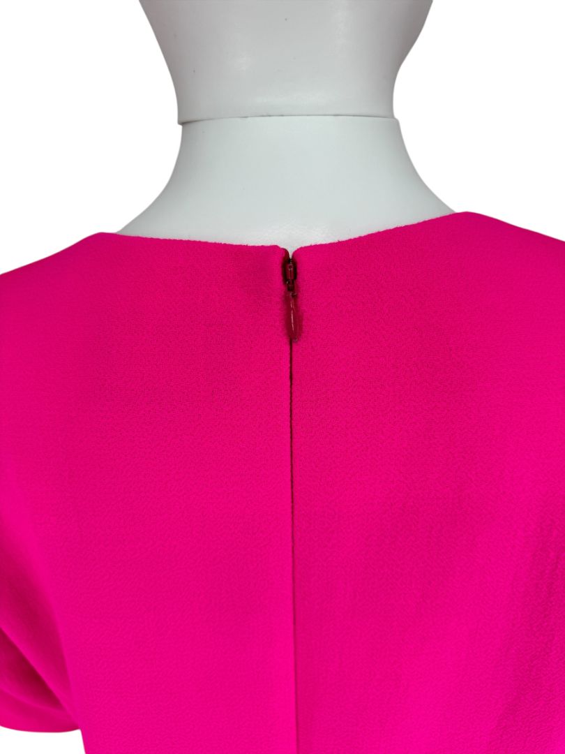Lisa Perry for Barneys New York Wool Crepe Shift Dress – Size 10