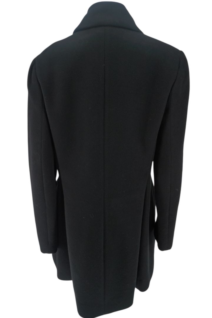 The Row Asymmetrical Button Black Coat - Size L