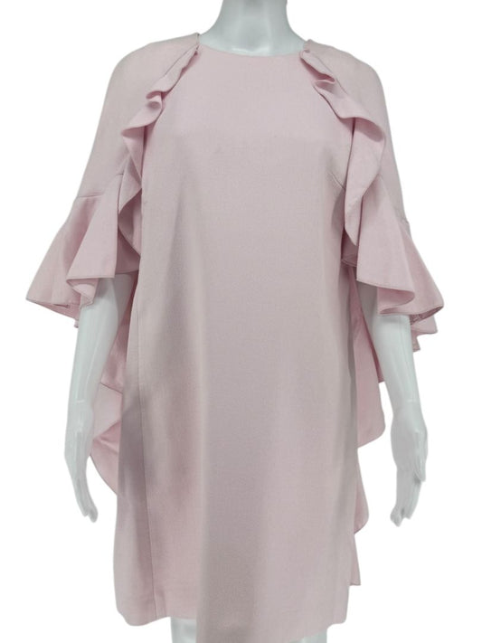 Giambattista Valli Ruffle Sleeve Mini Dress - Size 14