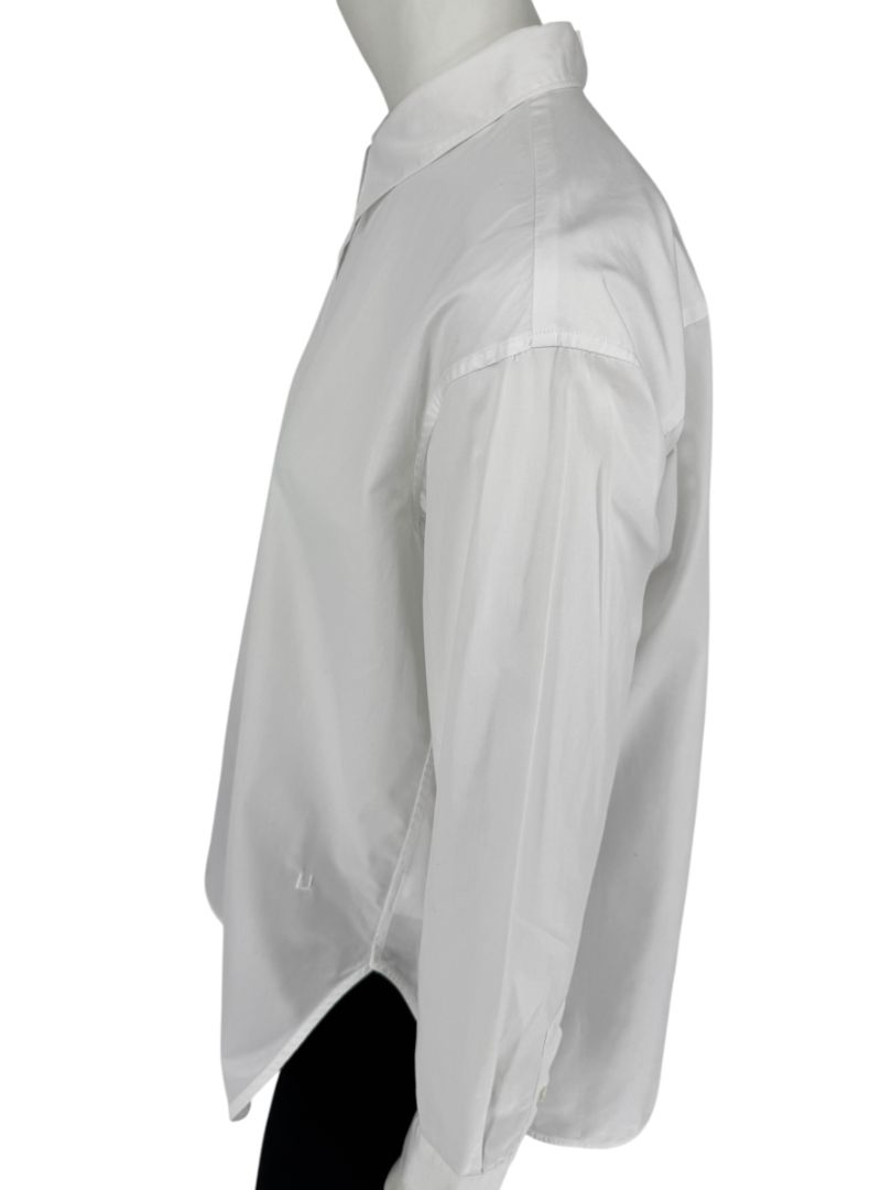 Lis Lareida White Cotton Button-Down Shirt – Size 36