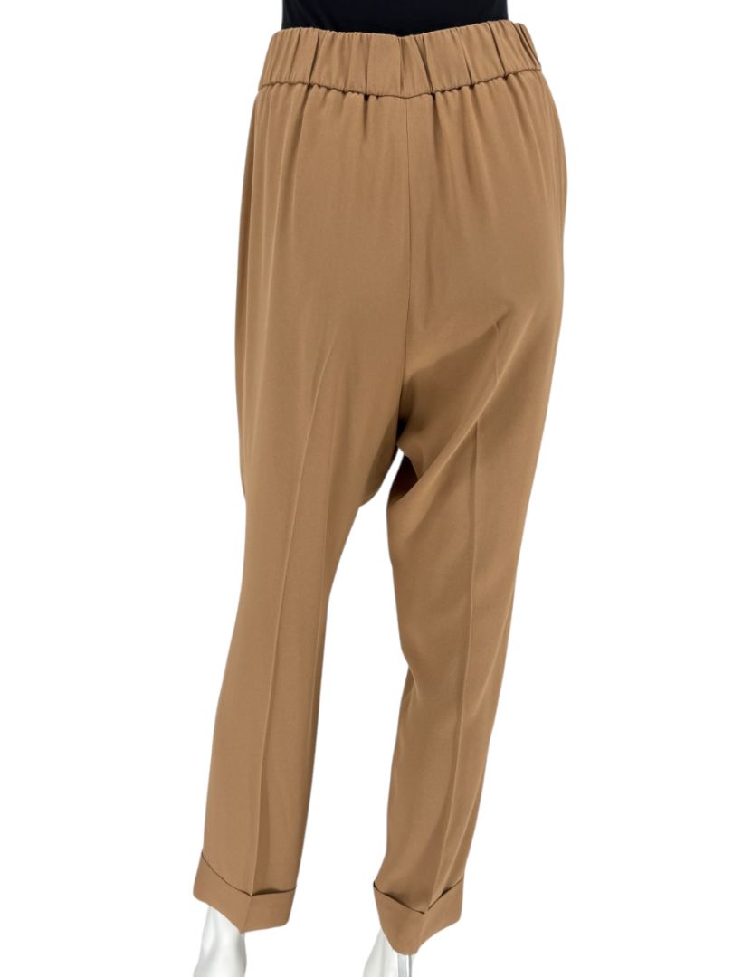 Akris Camel Cropped Trousers – Size US 10 / IT 46