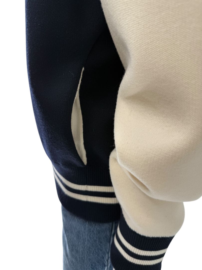 Alexander McQueen Wool Blend Skull Varsity Jacket – Size S (Men's)