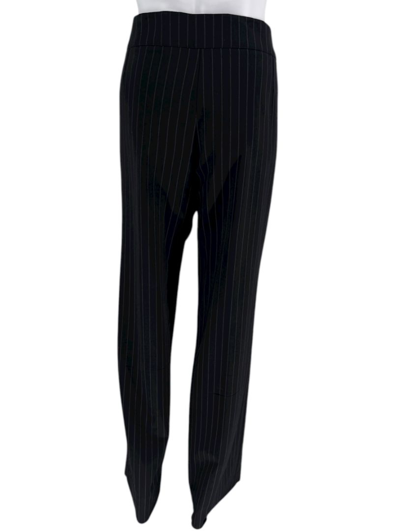 Armani Collezioni Charcoal Pinstripe 3-Piece Suit – Size 12