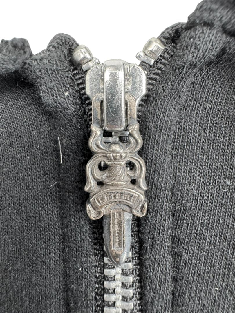 Chrome Hearts Black Zip Hoodie – Size M (Men's)