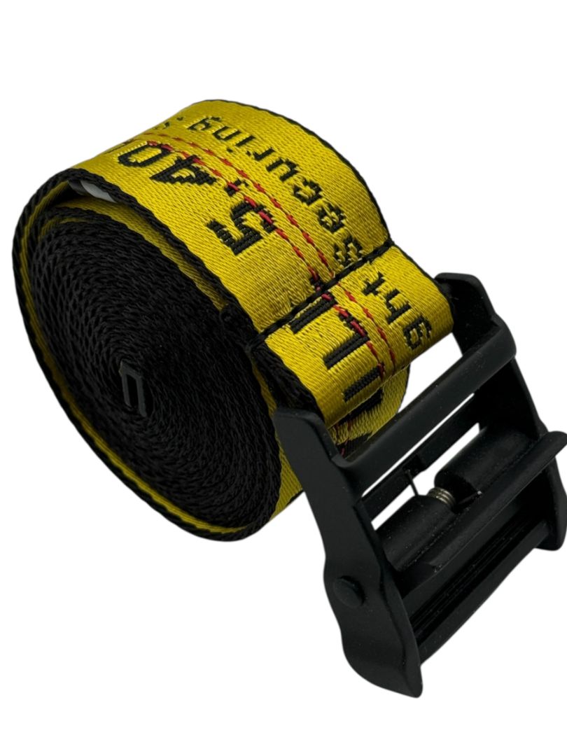 Off-White “Industrial” Logo Belt by Virgil Abloh – Pristine Condition, With Dust Bag