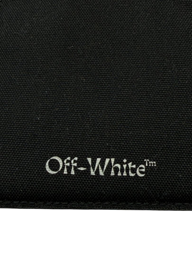 Off-White Virgil Abloh Black Paperclip Chain Zip Top Wallet – One Size – New With Tags