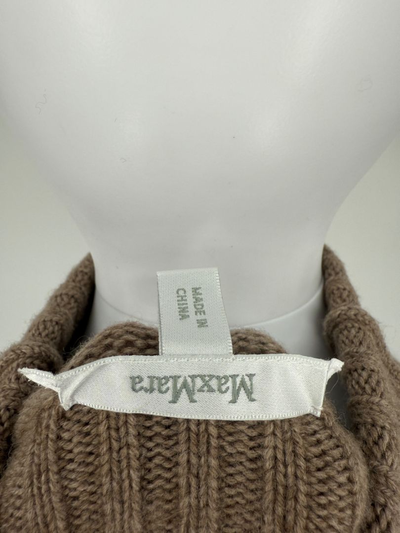 Max Mara Camel Brown Wool & Cashmere Knit Lounge Set – Size M