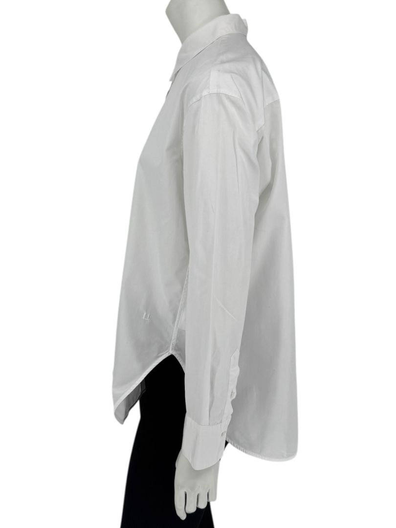 Lis Lareida White Cotton Button-Down Shirt – Size 36