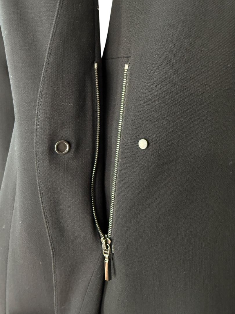 NWT Akris Black Wool “Salsa” Jacket – Size 8