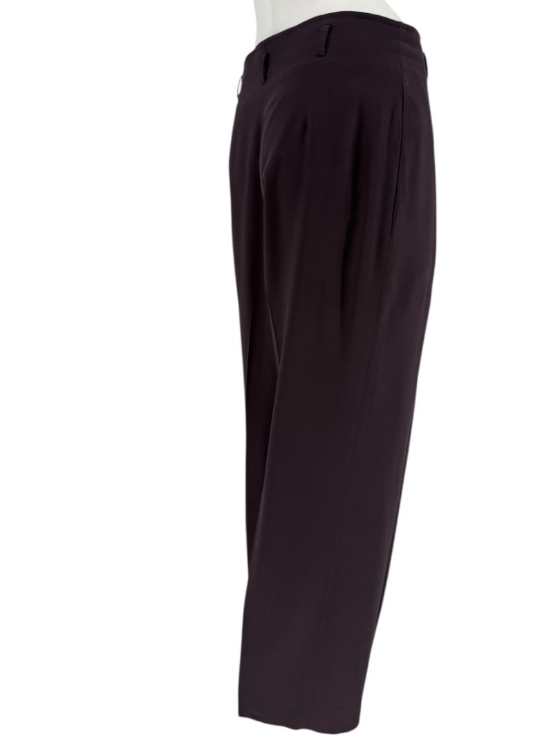 Ron Leal Aubergine Wool-Blend Two-Piece Set – Size 12