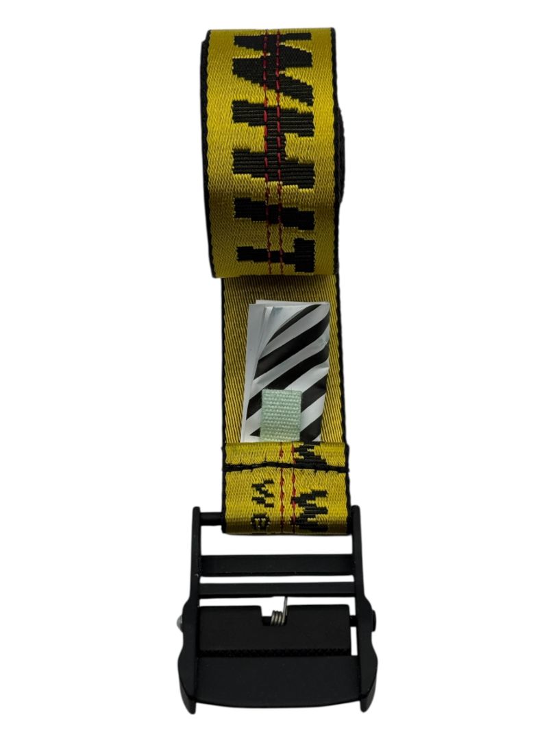 Off-White “Industrial” Logo Belt by Virgil Abloh – Pristine Condition, With Dust Bag