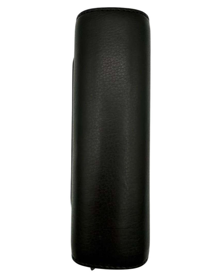 Chrome Hearts Black Leather Eyeglass Case – Brand New