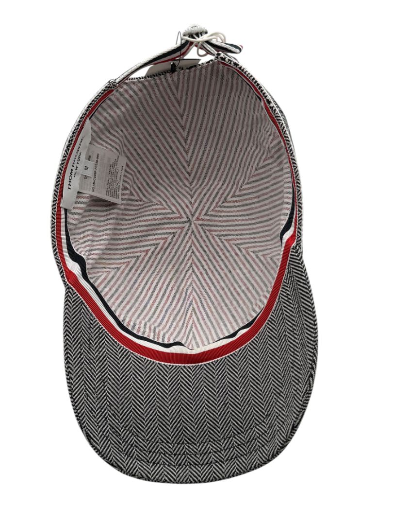 Thom Browne Classic 6-Panel Wool Baseball Cap – Brand New With Tags