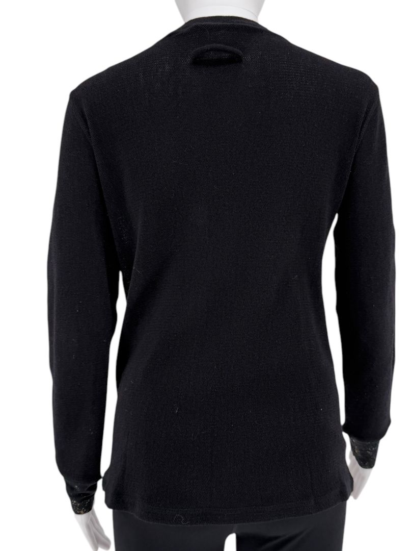 Jean Paul Gaultier Maille Femme Paris Cityscape Knit Top – Size L