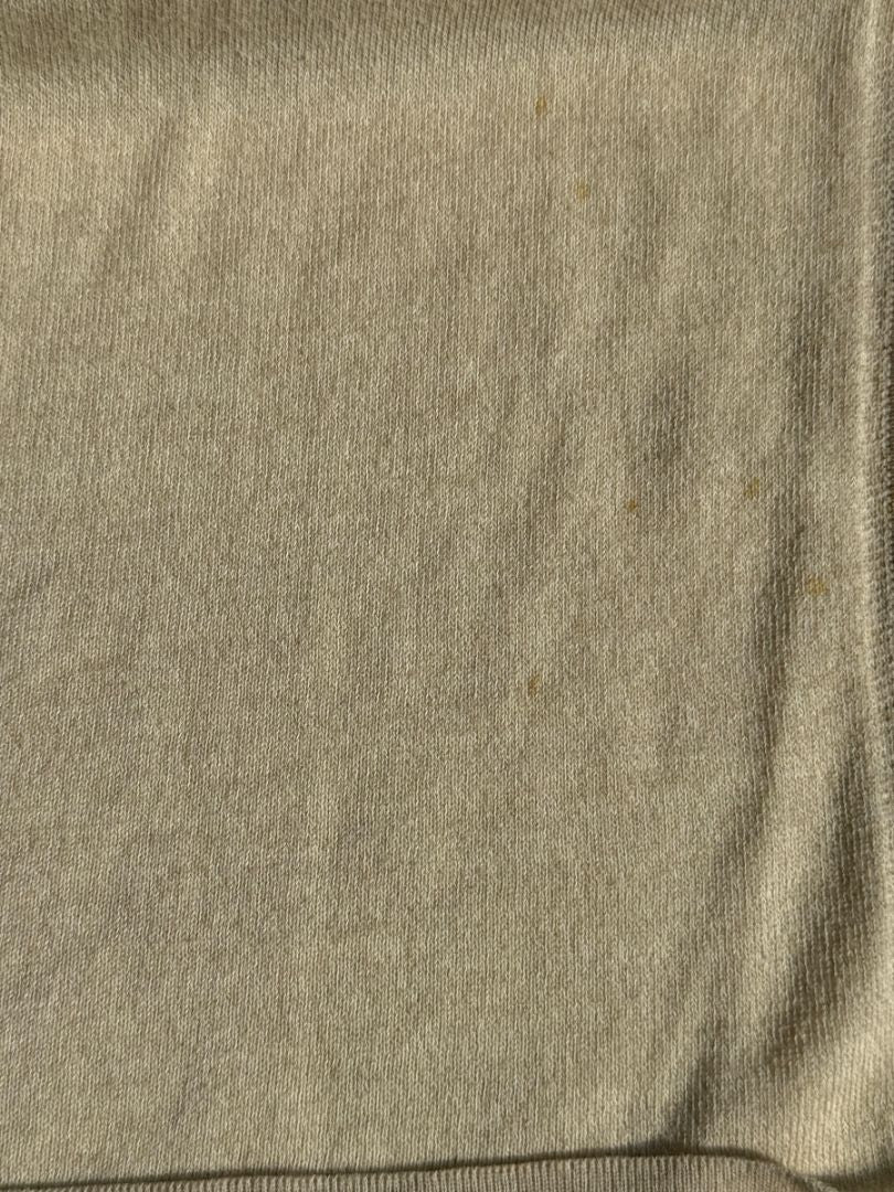 Chanel Beige Cotton-Cashmere Twin Set – Size FR 46 (US 12)