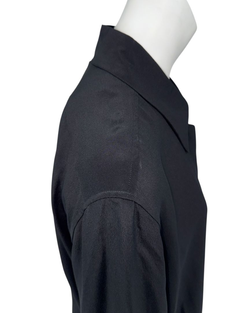 Stella McCartney Black 100% Silk Shirt – Size IT 48