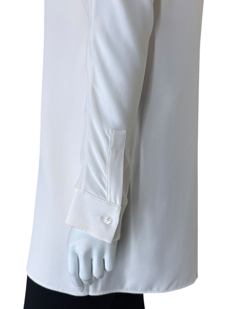 Akris Ivory Mulberry Silk Tunic Top – Size 8