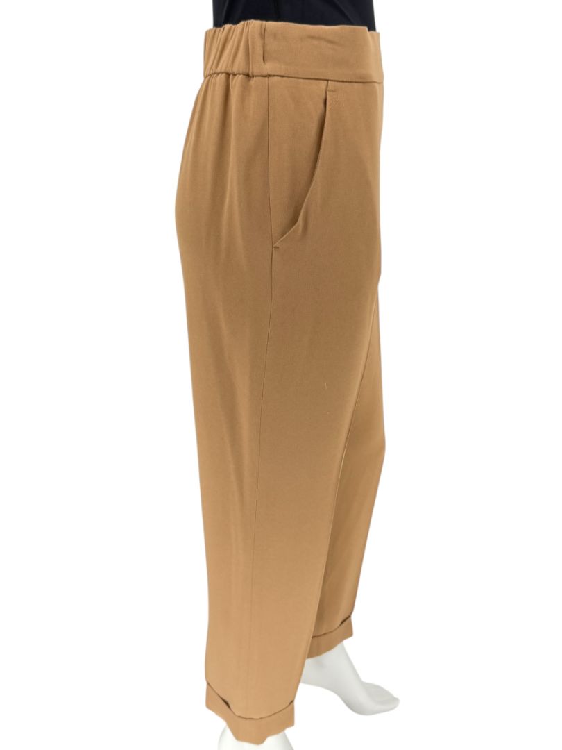 Akris Camel Cropped Trousers – Size US 10 / IT 46