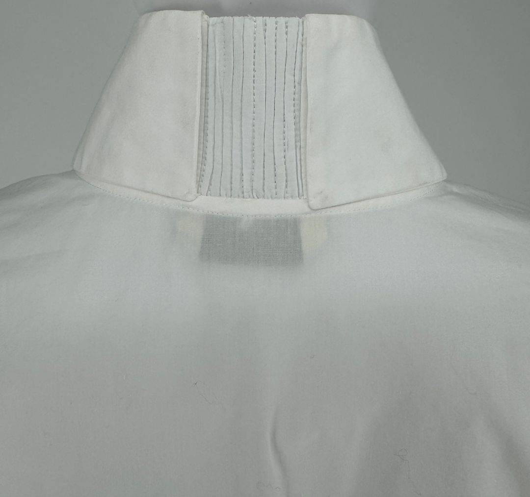 Fendi Cotton Logo Dress Shirt in White – Size 44 (US 12)