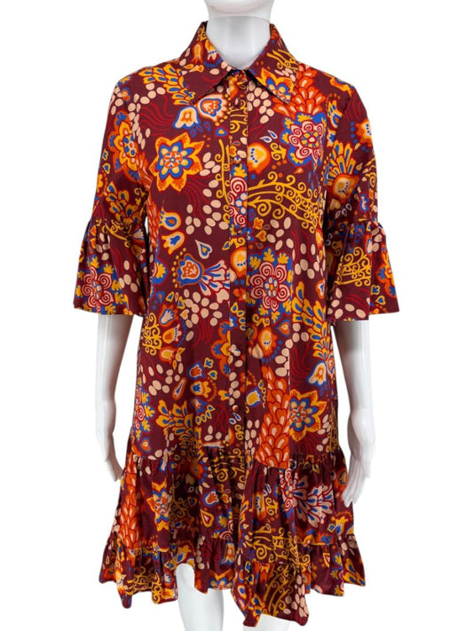 La DoubleJ ‘Choux’ Printed Cotton Dress - Size M